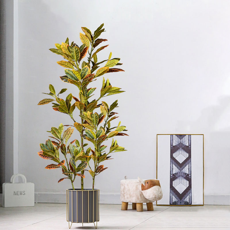 Ficus Lyrata Tree - 120 cm Büyük Sahte Ficus Ağacı