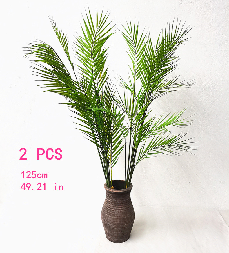 Ficus Lyrata Tree - Büyük yapay palmiye ağacı yeşil tropikal