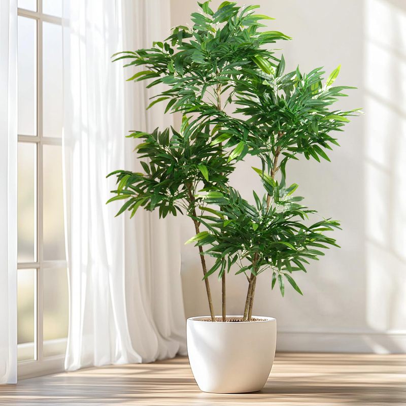80-180cm Büyük Yapay Bambu Yap - Ficus Lyrata Tree incelemesi ve fiyatı