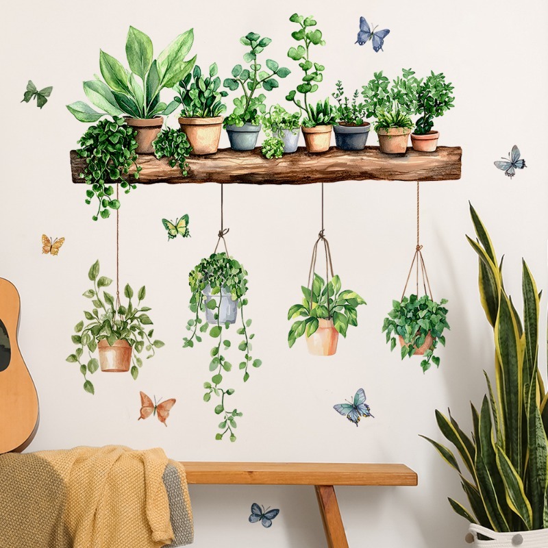 3D Saksı Yeşil Bitki Raf Duvar - Echeveria Succulent incelemesi ve fiyatı