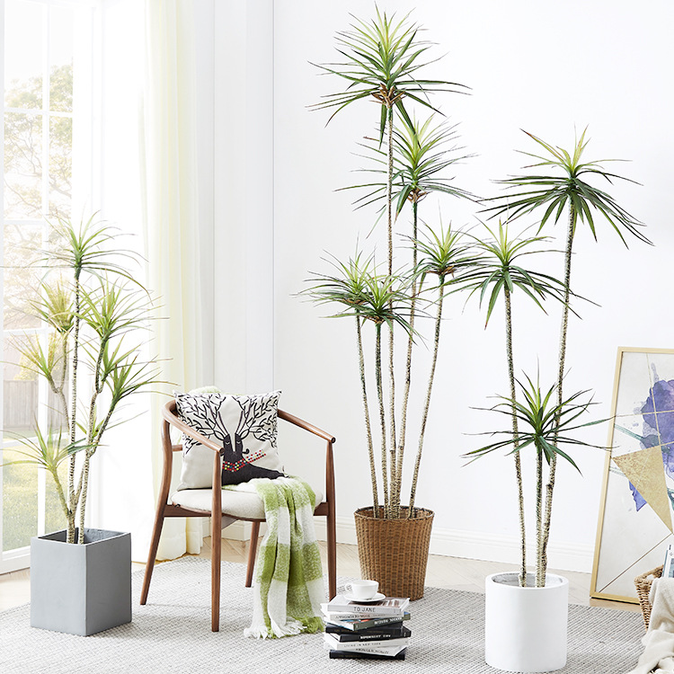 Yapay Plastik Saksıda ​ Bitki  - Dracaena Marginata incelemesi ve fiyatı